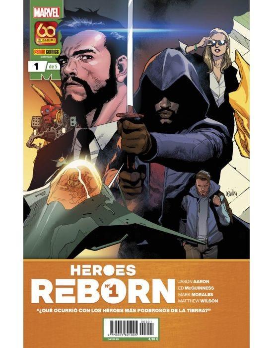 Heroes Reborn 1 de 5 | N0921-PAN39 | Jason Aaron, Ed McGuinness | Terra de Còmic - Tu tienda de cómics online especializada en cómics, manga y merchandising