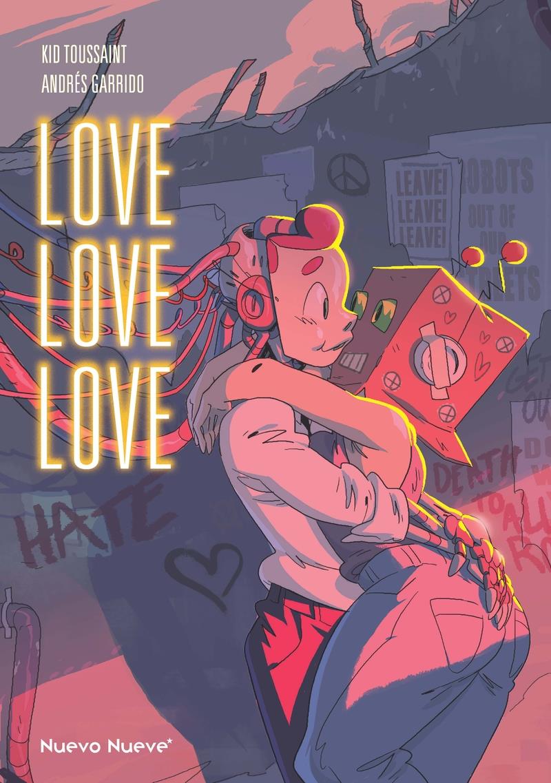 Love Love Love | N0323-OTED41 | Andrés Garrido, Kid Toussaint | Terra de Còmic - Tu tienda de cómics online especializada en cómics, manga y merchandising