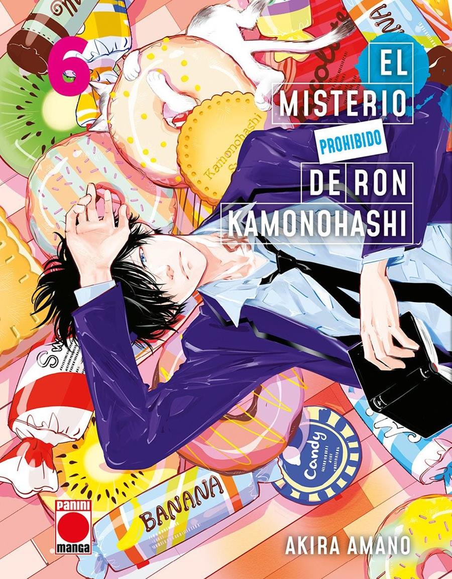 El Misterio Prohibido de Ron Kamonohashi 6 | N0223-PAN59 | Akira Amano | Terra de Còmic - Tu tienda de cómics online especializada en cómics, manga y merchandising