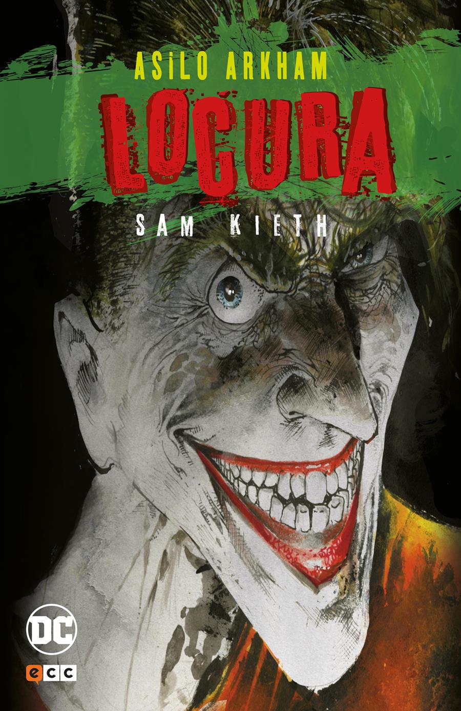 Batman - Asilo Arkham: Locura | N1120-ECC13 | Sam Kieth / Sam Kieth | Terra de Còmic - Tu tienda de cómics online especializada en cómics, manga y merchandising