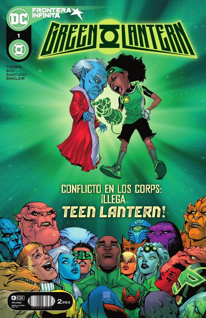 Green Lantern núm. 1/ 110 | N1121-ECC11 | Dexter Soy / Geoffrey Thorne / Marco Santucci | Terra de Còmic - Tu tienda de cómics online especializada en cómics, manga y merchandising