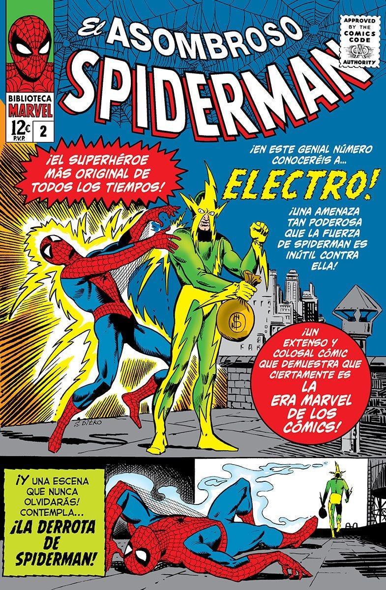 Biblioteca Marvel. El Asombroso Spiderman 2. 1963-64 | N0323-PAN48 | Steve Ditko, Stan Lee | Terra de Còmic - Tu tienda de cómics online especializada en cómics, manga y merchandising