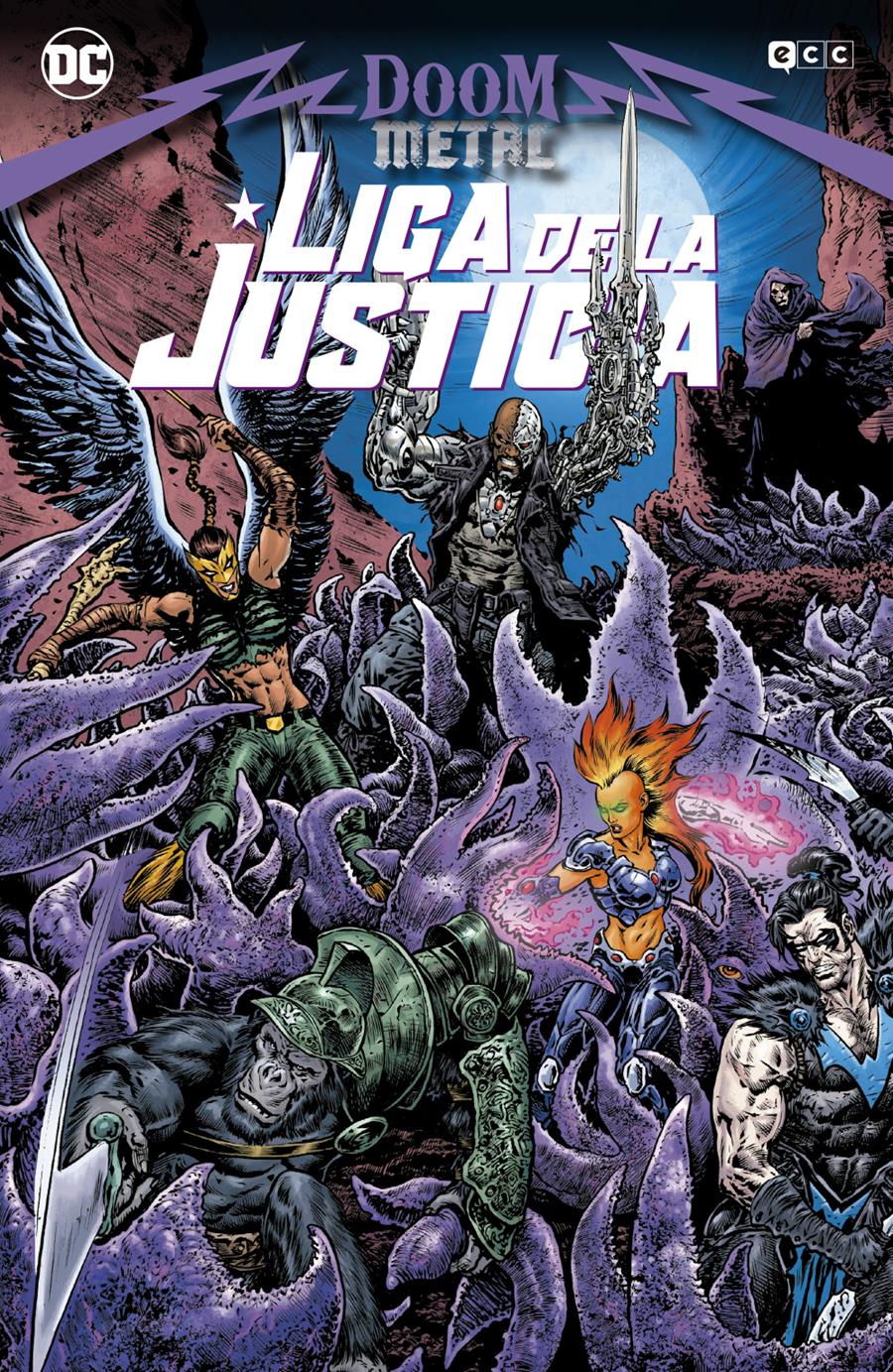 Liga de la Justicia: Doom Metal | N0521-ECC25 | Joshua Williamson / Robson Rocha / Xermanico | Terra de Còmic - Tu tienda de cómics online especializada en cómics, manga y merchandising