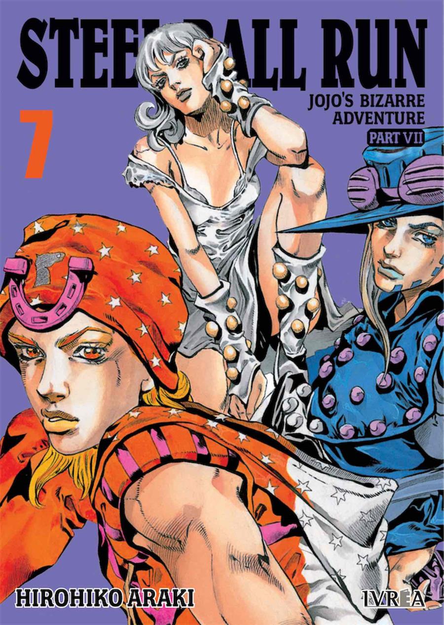 Jojo's Bizarre Adventure Parte7: Steel Ball Run 07 | N0722-IVR09 | Hirohiko Araki | Terra de Còmic - Tu tienda de cómics online especializada en cómics, manga y merchandising