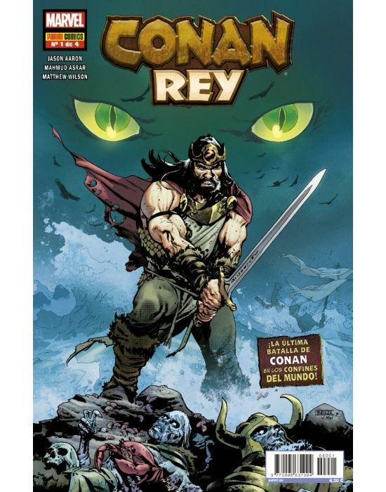Conan Rey 1 de 4 | N0422-PAN091 | Mahmud Asrar, Jason Aaron | Terra de Còmic - Tu tienda de cómics online especializada en cómics, manga y merchandising