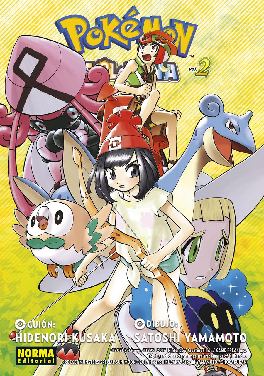 Pokemon Sol y Luna 02 | N1021-NOR28 | Hidenoki Kusaka, Satoshi Yamamoto | Terra de Còmic - Tu tienda de cómics online especializada en cómics, manga y merchandising