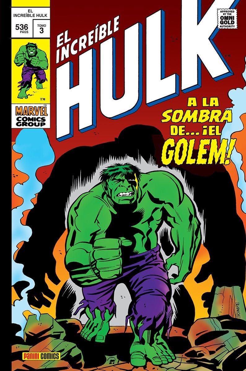 Marvel Gold. El Increíble Hulk 3. A la sombra de... ¡El Gólem! | N1023-PAN31 | Roy Thomas, Herb Trimpe | Terra de Còmic - Tu tienda de cómics online especializada en cómics, manga y merchandising