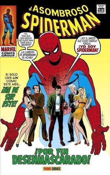 Marvel Gold. El Asombroso Spiderman: ¡Por fin desenmascarado!  (Omnigold) | N1113-PAN02 | Stan Lee | Terra de Còmic - Tu tienda de cómics online especializada en cómics, manga y merchandising
