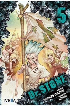 Dr. Stone 05 | N0119-IVR02 | Riichiro Inagaki, Boichi | Terra de Còmic - Tu tienda de cómics online especializada en cómics, manga y merchandising