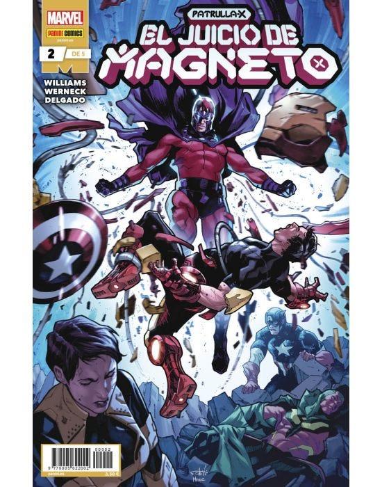 Patrulla-X: El Juicio de Magneto 2 de 5 | N0122-PAN35 | Leah Williams, Lucas Werneck | Terra de Còmic - Tu tienda de cómics online especializada en cómics, manga y merchandising