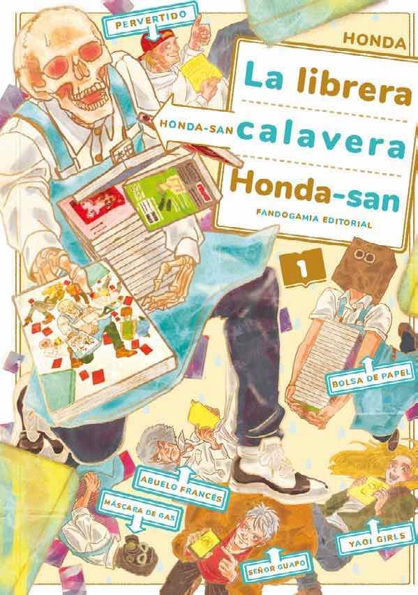 La librera calavera Honda-San | N1020-OTED28 | Honda | Terra de Còmic - Tu tienda de cómics online especializada en cómics, manga y merchandising