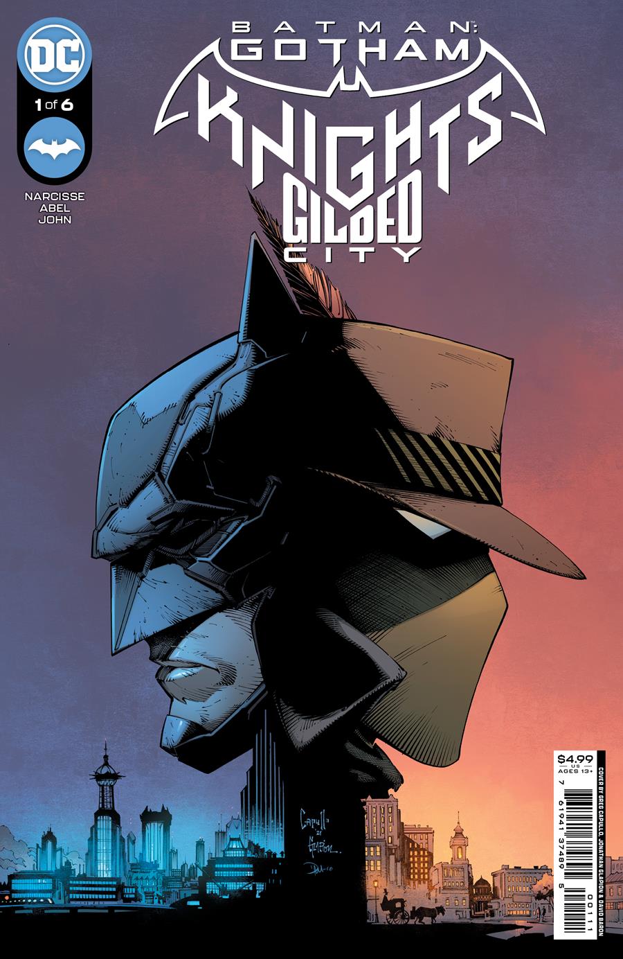 Batman: Gotham Knights - Ciudad dorada núm. 1 de 6 | N1022-ECC07 | Abel / Evan Narcisse | Terra de Còmic - Tu tienda de cómics online especializada en cómics, manga y merchandising