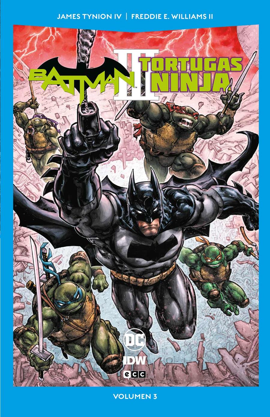 Batman/Tortugas Ninja vol. 3 de 3 (DC Pocket) | N1123-ECC11 | Freddie Williams II / James Tynion IV | Terra de Còmic - Tu tienda de cómics online especializada en cómics, manga y merchandising