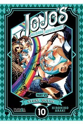 Jojo's Bizarre adventure parte 6: Stone Ocean 10 | N0821-IVR02 | Hirohiko Araki | Terra de Còmic - Tu tienda de cómics online especializada en cómics, manga y merchandising
