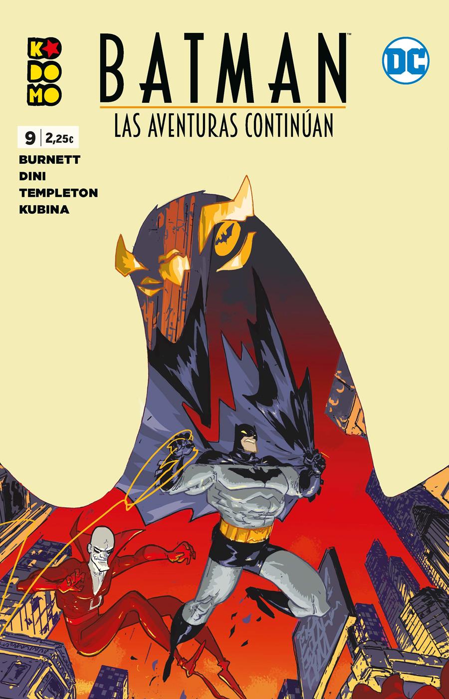 Batman: Las aventuras continúan núm. 09 | N0322-ECC53 | Alan Burnett / Paul Dini / Ty Templeton | Terra de Còmic - Tu tienda de cómics online especializada en cómics, manga y merchandising