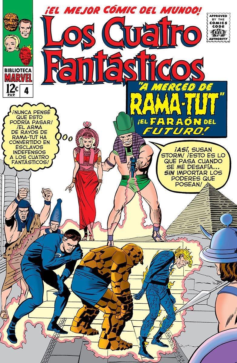 Biblioteca Marvel. Los Cuatro Fantásticos 4. 1963-64 | N0323-PAN47 | Jack Kirby, Stan Lee | Terra de Còmic - Tu tienda de cómics online especializada en cómics, manga y merchandising