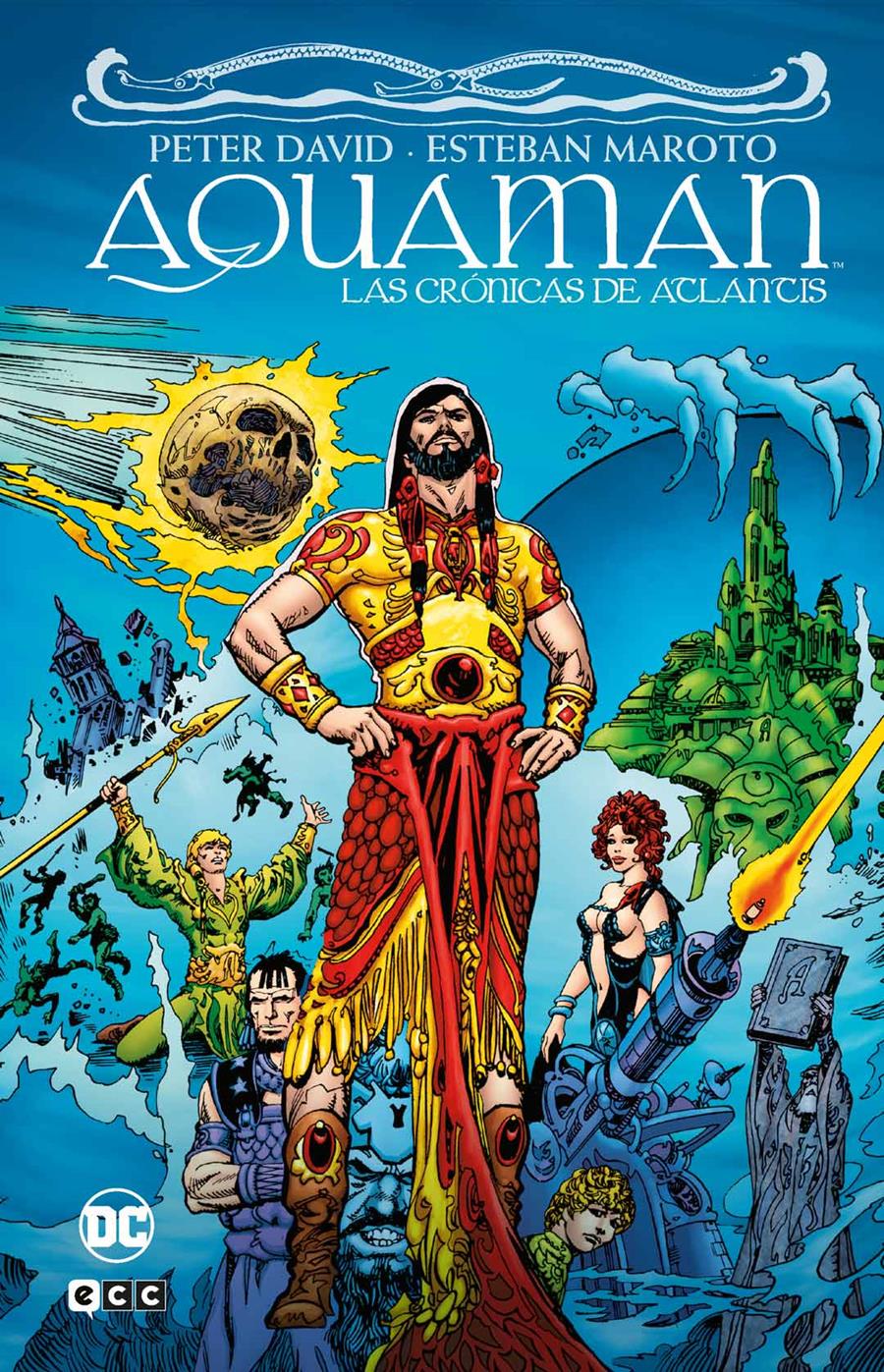 Aquaman: Las crónicas de Atlantis (Grandes Novelas Gráficas de DC) | N0324-ECC02 | Esteban Maroto / Peter David | Terra de Còmic - Tu tienda de cómics online especializada en cómics, manga y merchandising