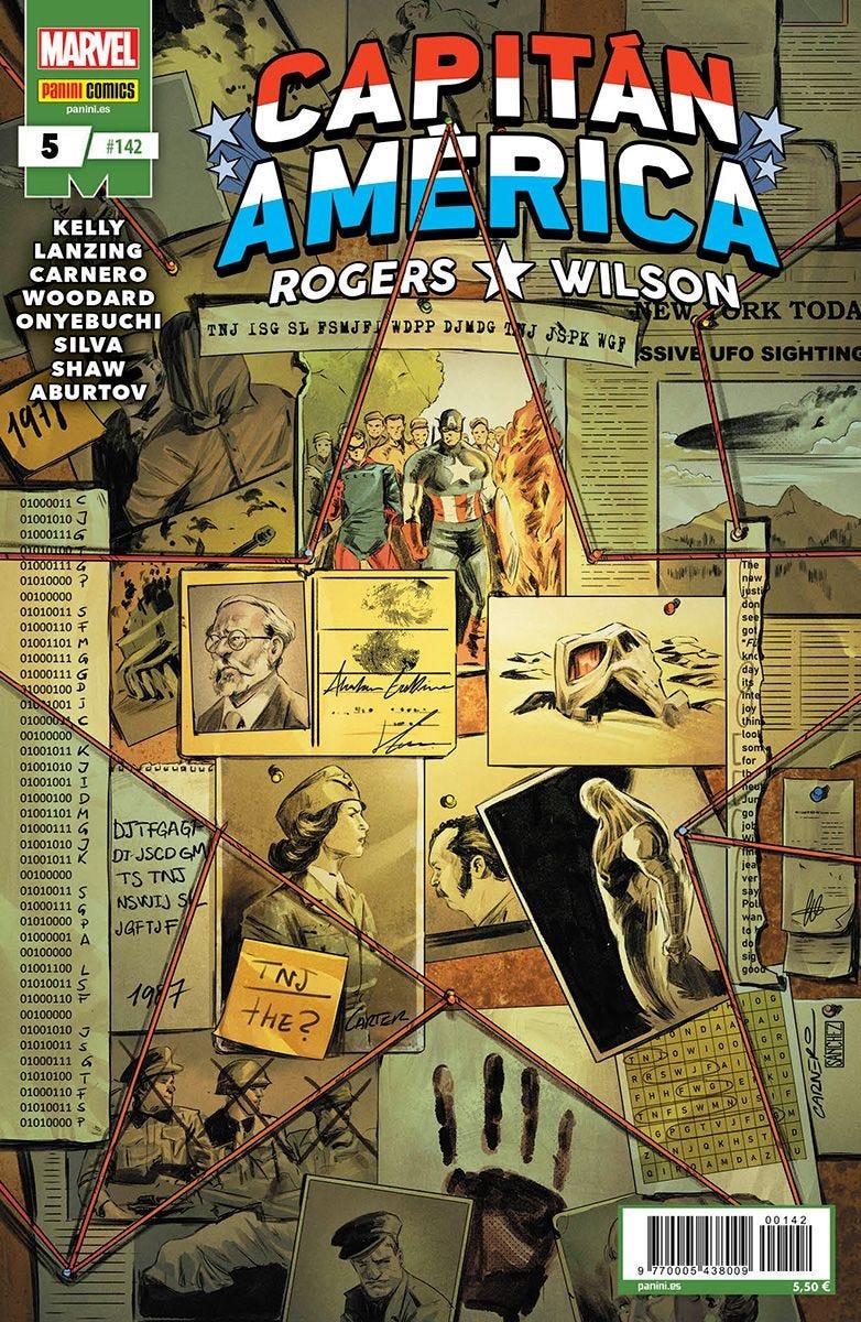 Rogers / Wilson: Capitán América 5 | N0123-PAN34 | R.B. Silva, Carmen Carnero, Tochi Onyebuchi, Collin Kelly, Jackson Lanzing | Terra de Còmic - Tu tienda de cómics online especializada en cómics, manga y merchandising