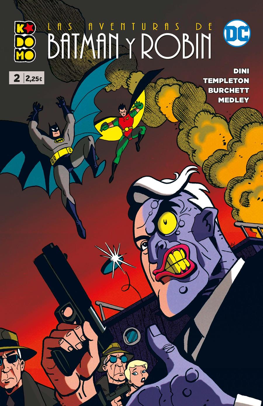 Las aventuras de Batman y Robin núm. 02 | N0422-ECC57 | Paul Dini / Ty Templeton | Terra de Còmic - Tu tienda de cómics online especializada en cómics, manga y merchandising
