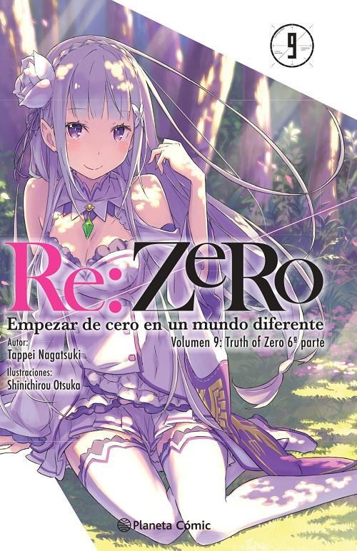 Re:Zero nº 09 (novela) | N0621-PLA25 | Tappei Nagatsuki | Terra de Còmic - Tu tienda de cómics online especializada en cómics, manga y merchandising