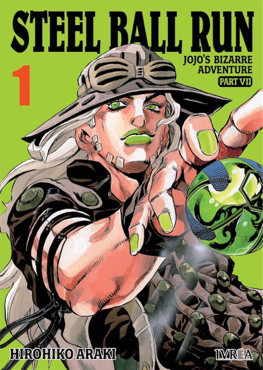 Jojo's Bizarre Adventure Parte 7: Steel Ball Run 01 | N1121-IVR03 | Hirohiko Araki | Terra de Còmic - Tu tienda de cómics online especializada en cómics, manga y merchandising