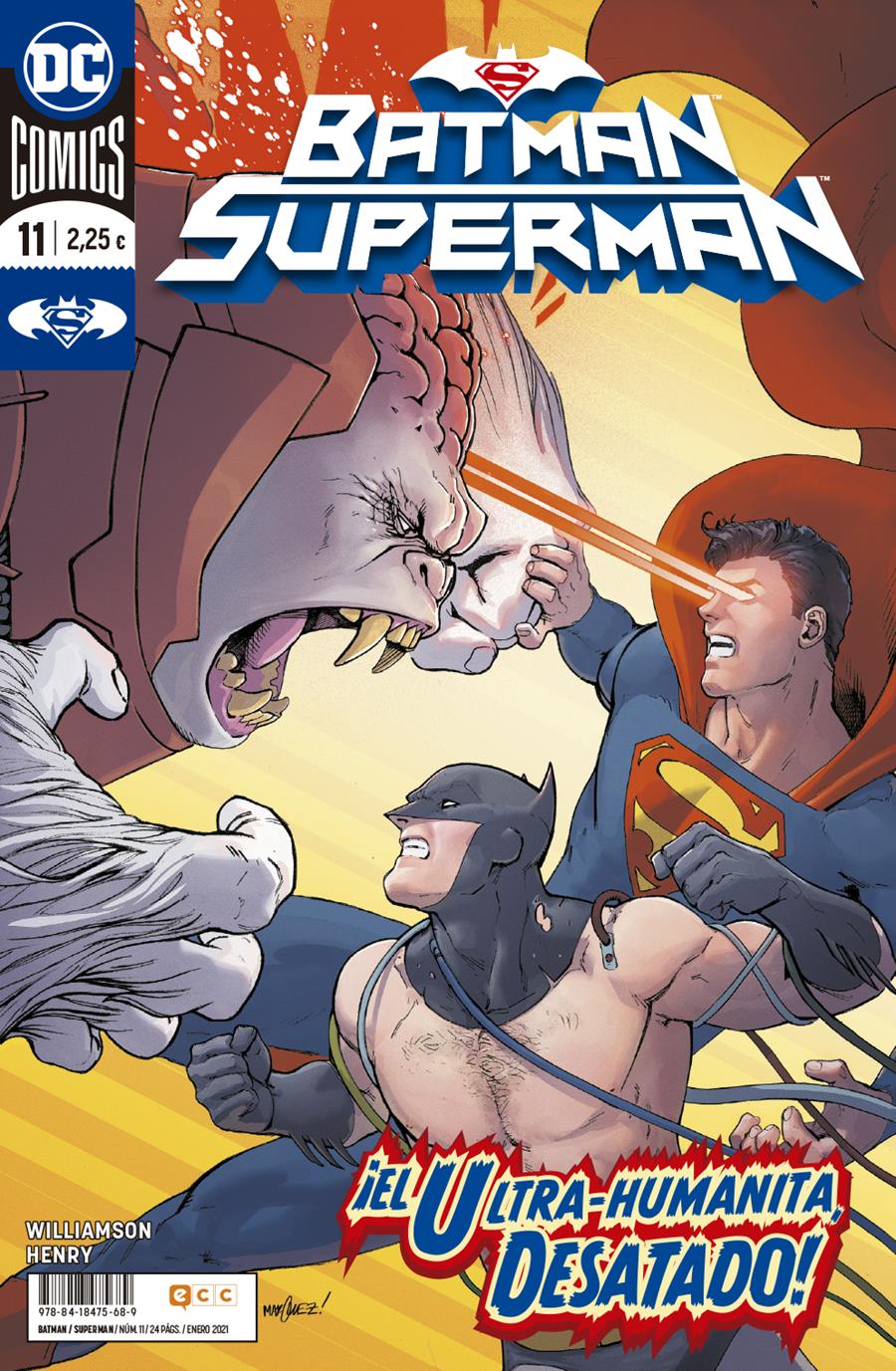 Batman/Superman núm. 11 | N0121-ECC22 | Clayton Henry / Joshua Williamson | Terra de Còmic - Tu tienda de cómics online especializada en cómics, manga y merchandising
