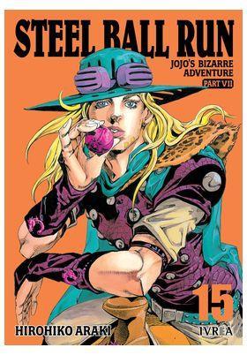 Jojo's Bizarre Adventure Parte 7: Steel Ball Run 15 | N0523-IVR04 | Hirohiko Araki | Terra de Còmic - Tu tienda de cómics online especializada en cómics, manga y merchandising