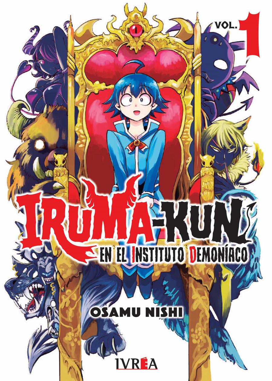 Iruma-Kun en el instituo demoniaco 01 | N1222-IVR03 | Osamu Nishi | Terra de Còmic - Tu tienda de cómics online especializada en cómics, manga y merchandising