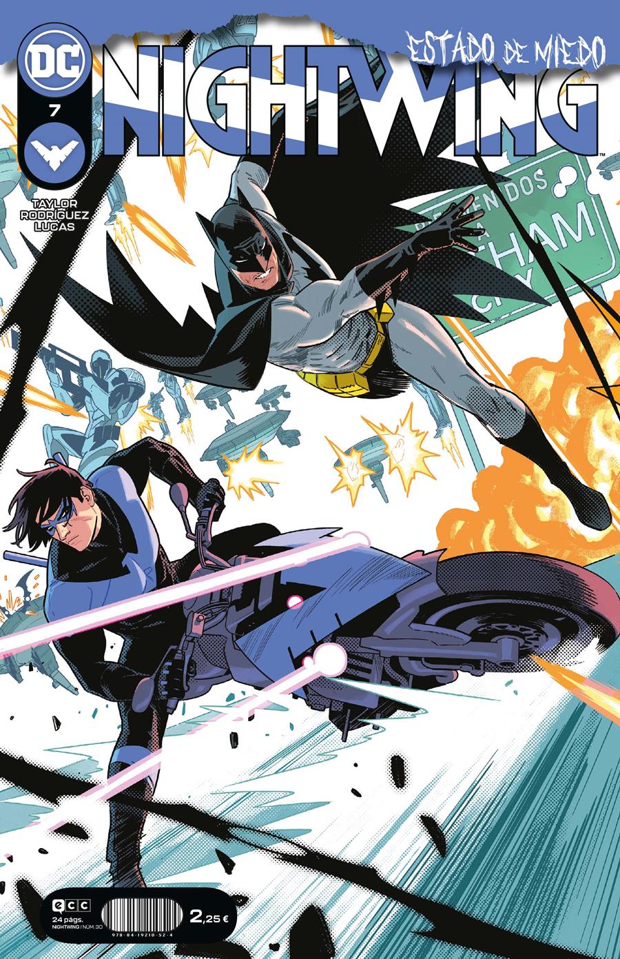 Nightwing núm. 07 | N0422-ECC27 | Robbi Rodriguez / Tom Taylor | Terra de Còmic - Tu tienda de cómics online especializada en cómics, manga y merchandising
