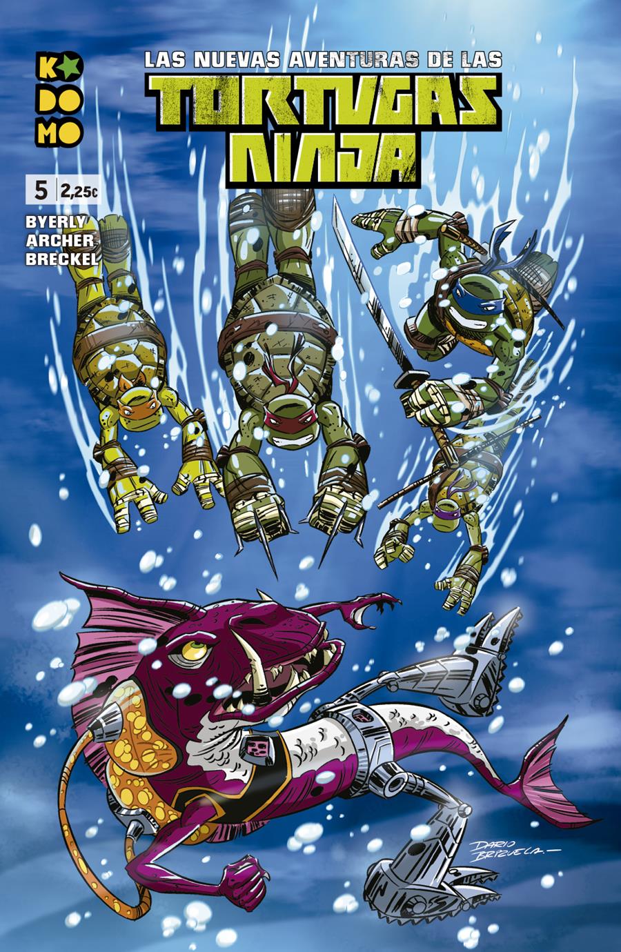 Las nuevas aventuras de las Tortugas Ninja núm. 05 | N0521-ECC60 | Adam Archer / Kenny Byerly | Terra de Còmic - Tu tienda de cómics online especializada en cómics, manga y merchandising