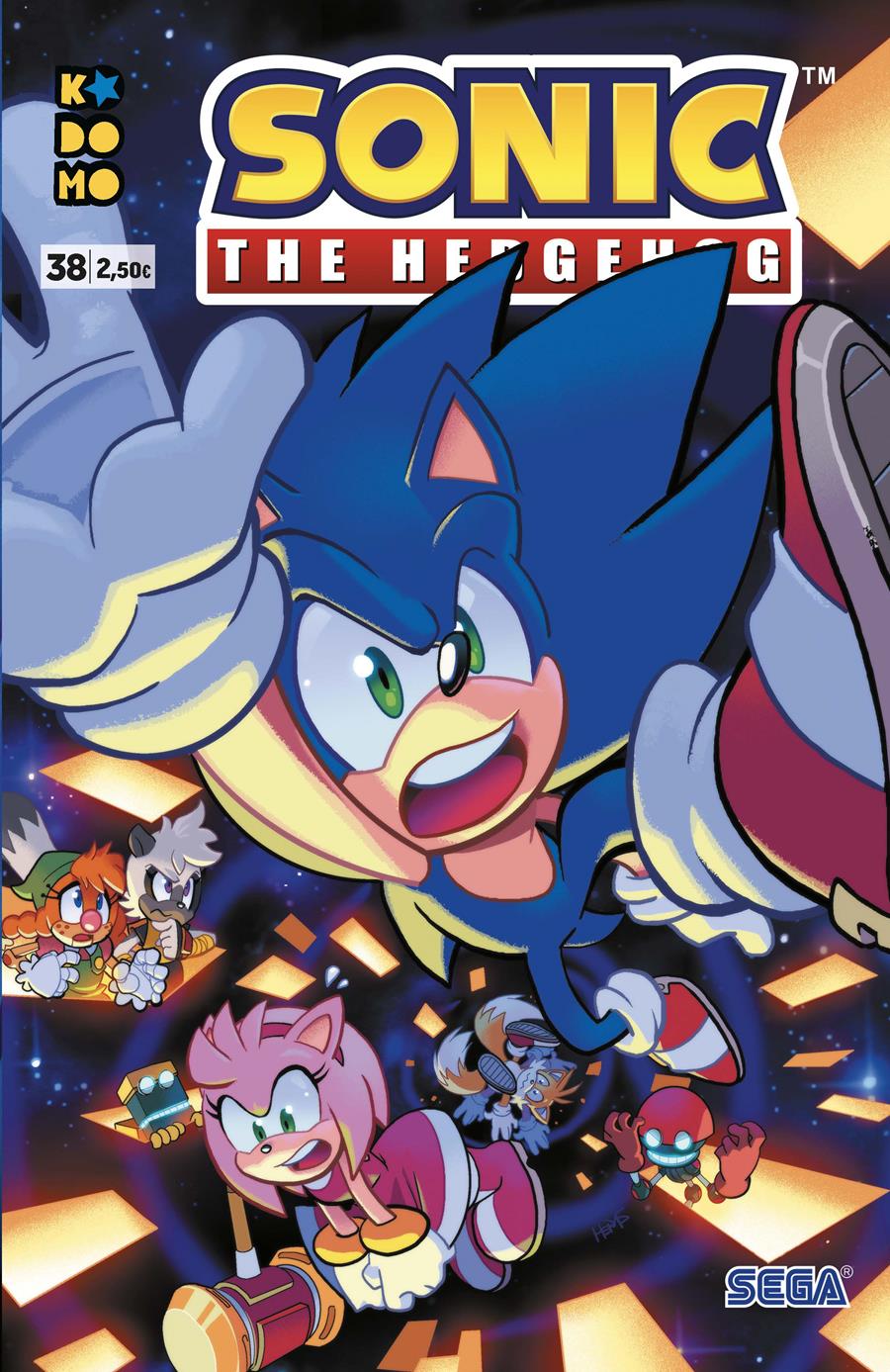 Sonic The Hedgehog núm. 38 | N0922-ECC58 | Bracardy Curry / Evan Stanley / Evan Stanley | Terra de Còmic - Tu tienda de cómics online especializada en cómics, manga y merchandising
