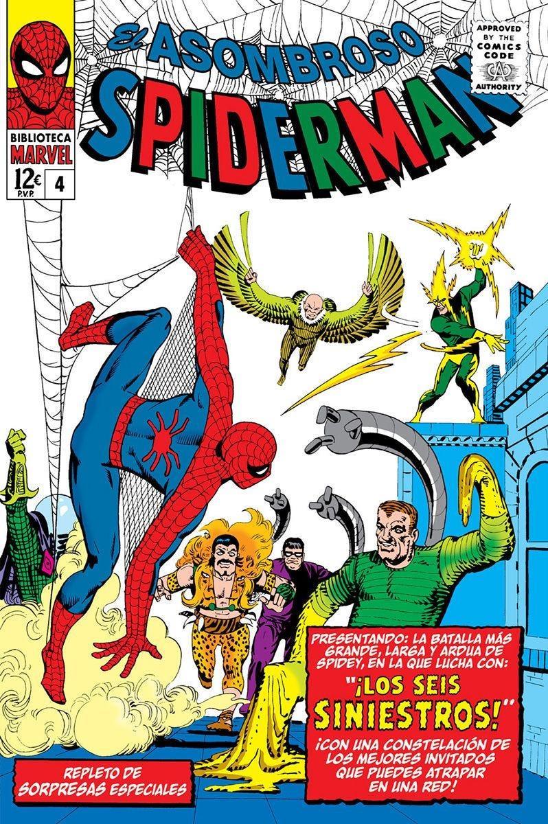 Biblioteca Marvel 22. El Asombroso Spiderman 4. 1964-65 | N0723-PAN39 | Steve Ditko, Stan Lee | Terra de Còmic - Tu tienda de cómics online especializada en cómics, manga y merchandising