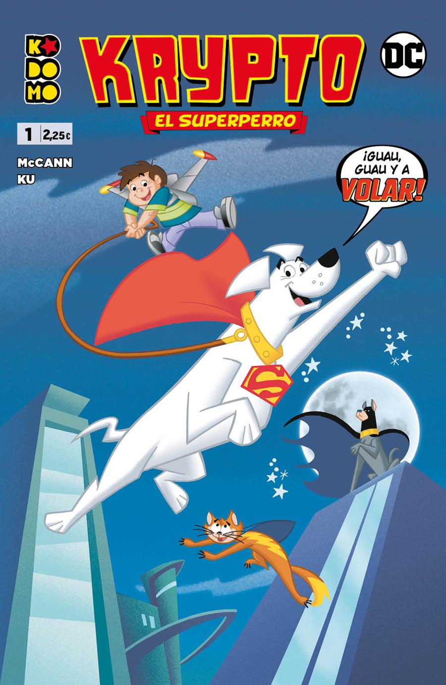 Krytpo el superperro núm. 1 de 6 | N0221-ECC48 | Jesse Leon McCan / Min S. Ku | Terra de Còmic - Tu tienda de cómics online especializada en cómics, manga y merchandising
