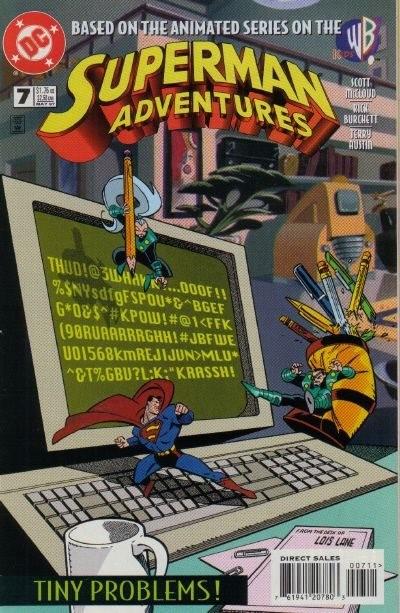 Las aventuras de Superman núm. 07 | N1121-ECC44 | Rick Burchett / Scott McCloud | Terra de Còmic - Tu tienda de cómics online especializada en cómics, manga y merchandising