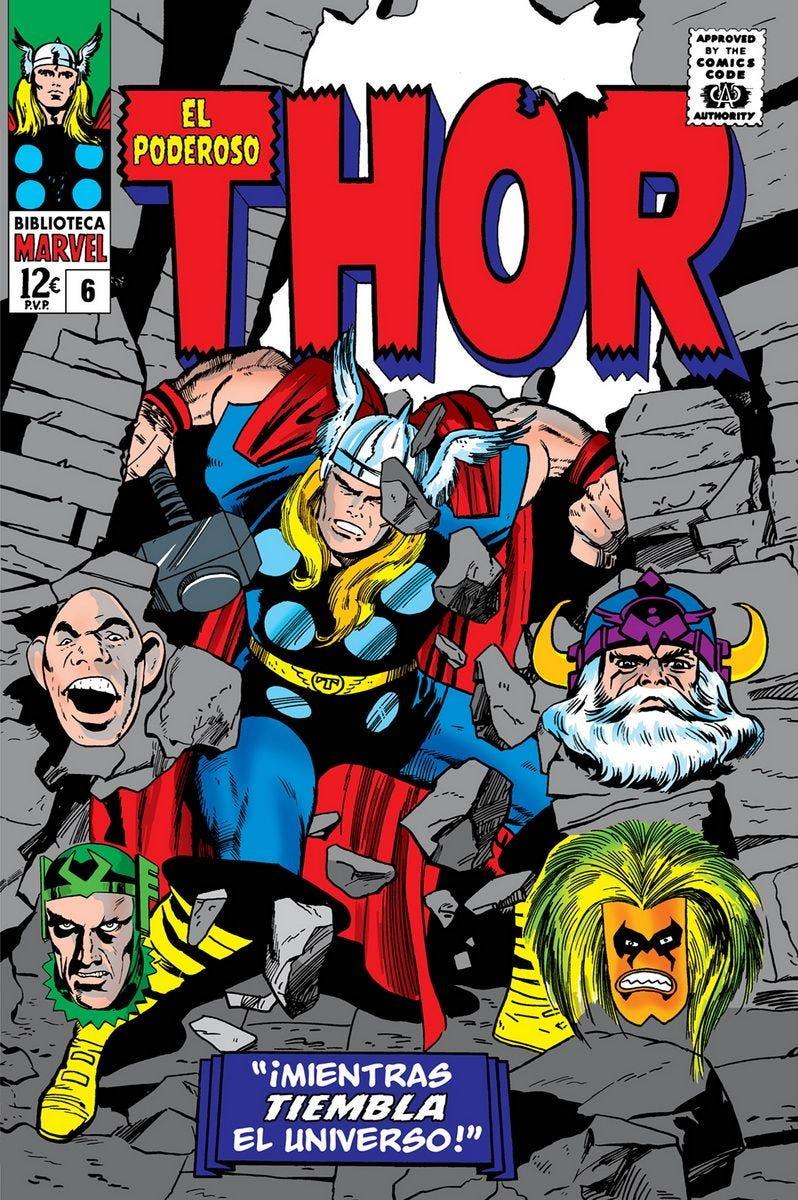 Biblioteca Marvel 38. El Poderoso Thor 6. 1965-66 | N1223-PAN40 | Jack Kirby, Stan Lee | Terra de Còmic - Tu tienda de cómics online especializada en cómics, manga y merchandising