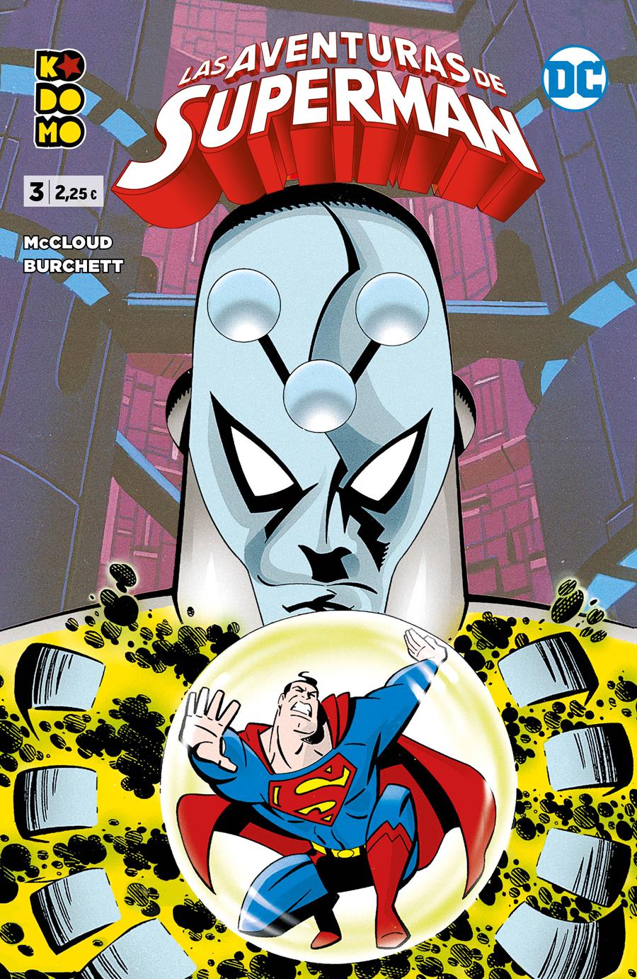 Las aventuras de Superman núm. 03 | N0721-ECC44 | Rick Burchett / Scott McCloud | Terra de Còmic - Tu tienda de cómics online especializada en cómics, manga y merchandising