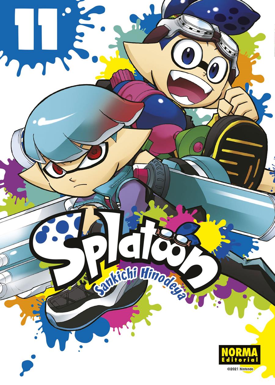 Splatoon 11 | N1221-NOR28 | Sankichi Hinodeya | Terra de Còmic - Tu tienda de cómics online especializada en cómics, manga y merchandising