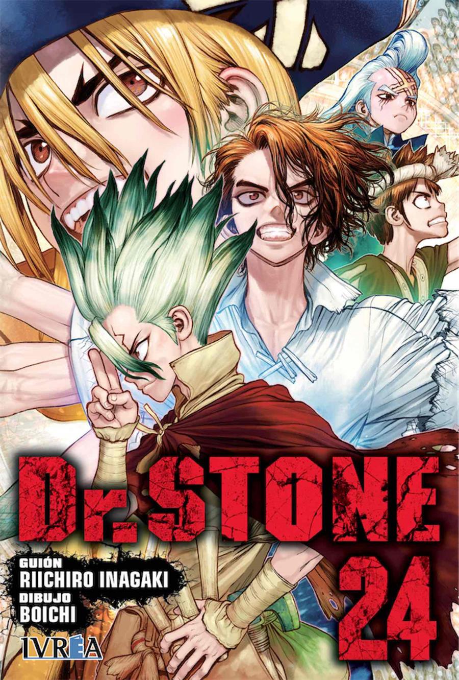Dr. Stone 24 | N0722-IVR04 | Riichiro Inagaki, Boichi | Terra de Còmic - Tu tienda de cómics online especializada en cómics, manga y merchandising