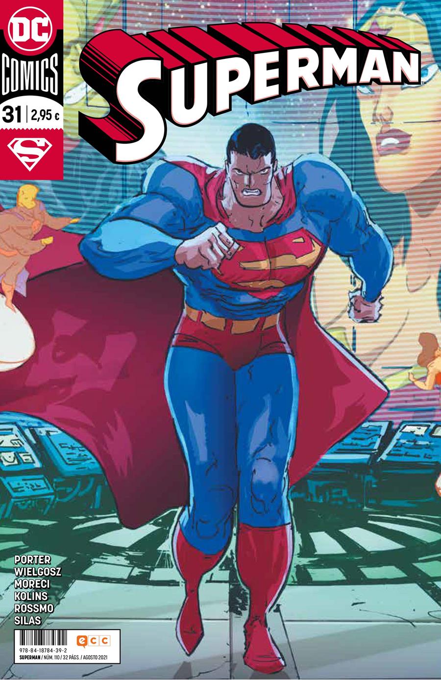 Superman núm. 110/ 31 | N0821-ECC24 | Dave Wielgosz / Kenny Porter / Michael Moreci / Riley Rossmo / Scott Kolins / Thony Silas | Terra de Còmic - Tu tienda de cómics online especializada en cómics, manga y merchandising