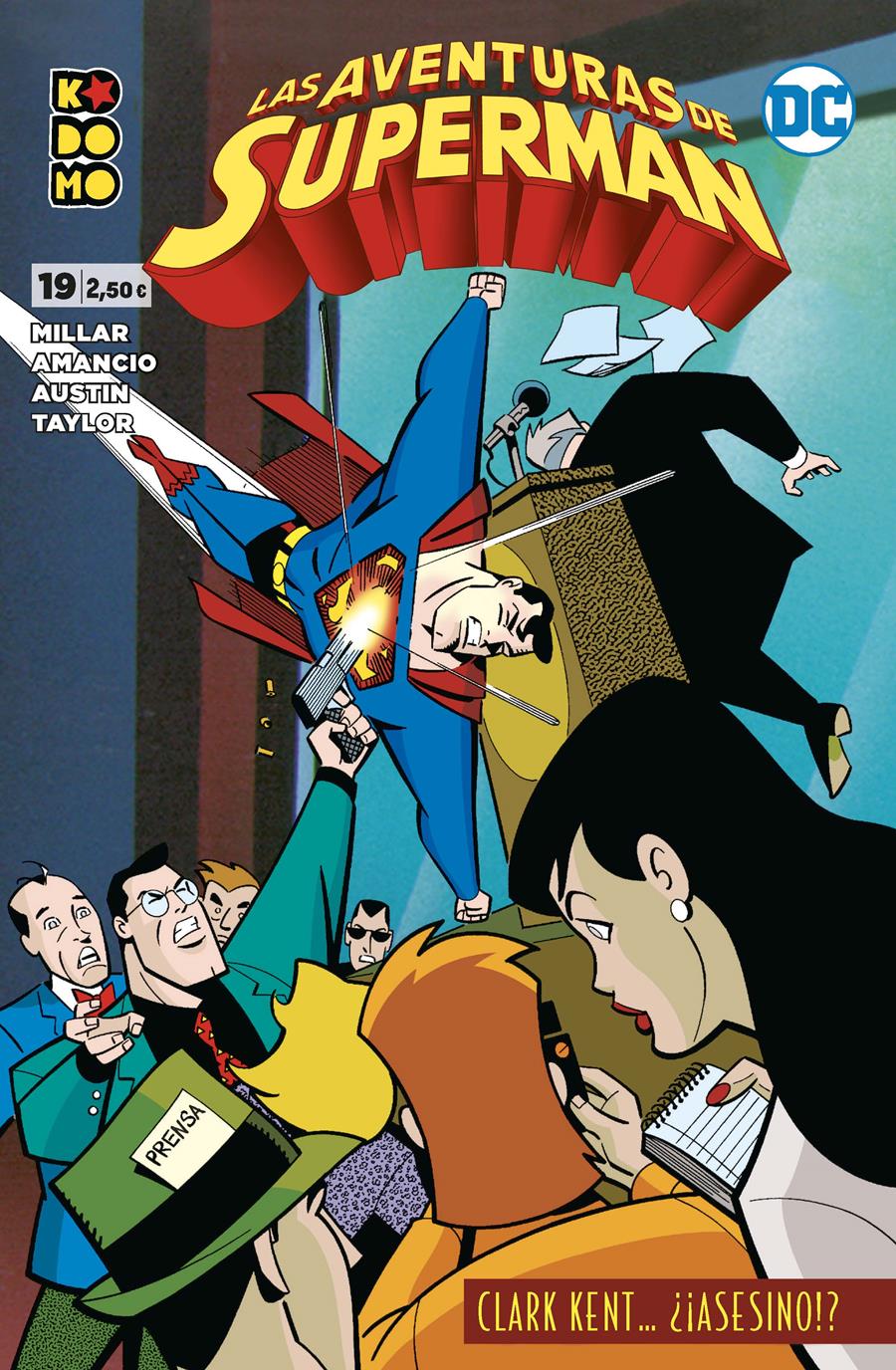 Las aventuras de Superman núm. 19 | N1122-ECC50 | Aluir Amancio / Mark Millar | Terra de Còmic - Tu tienda de cómics online especializada en cómics, manga y merchandising