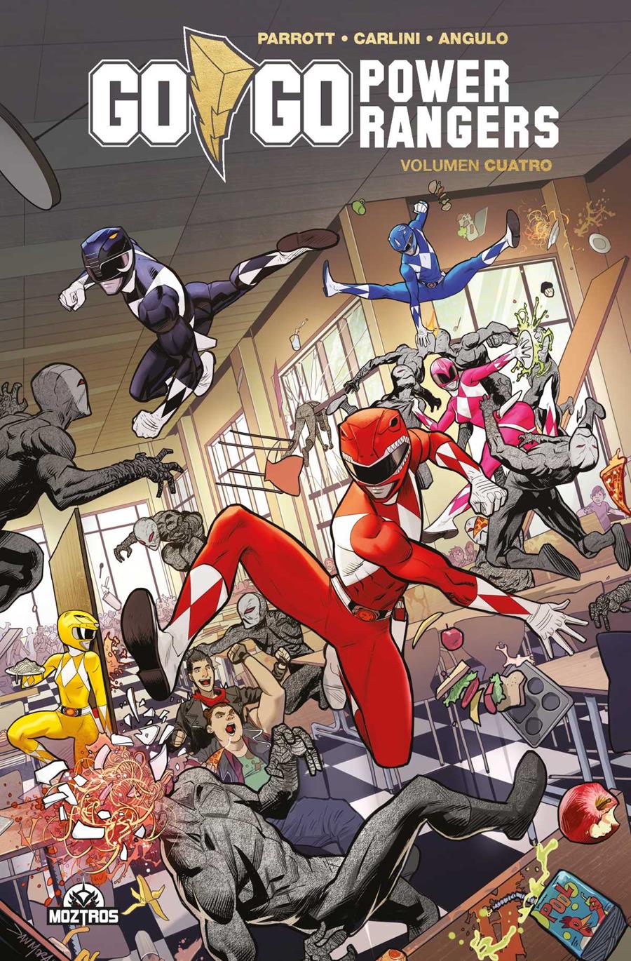 Go go Power Rangers. Volumen 04 | N0223-MOZ01 | Dan Mora, Ryan Parrot | Terra de Còmic - Tu tienda de cómics online especializada en cómics, manga y merchandising