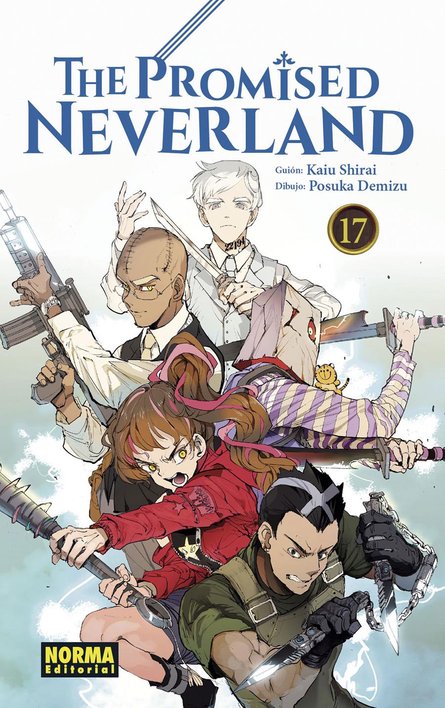 The promised neverland 17 | N0321-NOR32 | Kaiu Shirai, Posuka Demizu | Terra de Còmic - Tu tienda de cómics online especializada en cómics, manga y merchandising