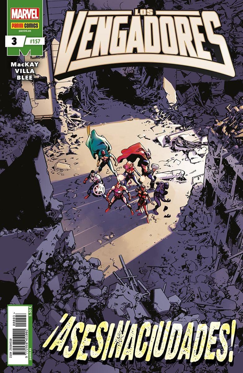 Los Vengadores 3 | N1123-PAN67 | Jed Mackay, C.F. Villa | Terra de Còmic - Tu tienda de cómics online especializada en cómics, manga y merchandising