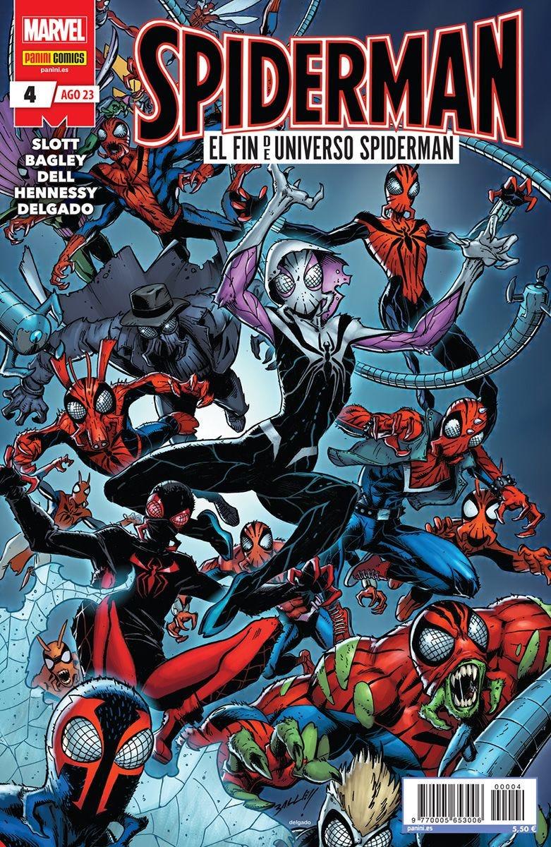 Spiderman 4 | N0823-PAN61 | Dan Slott, Mark Bagley | Terra de Còmic - Tu tienda de cómics online especializada en cómics, manga y merchandising
