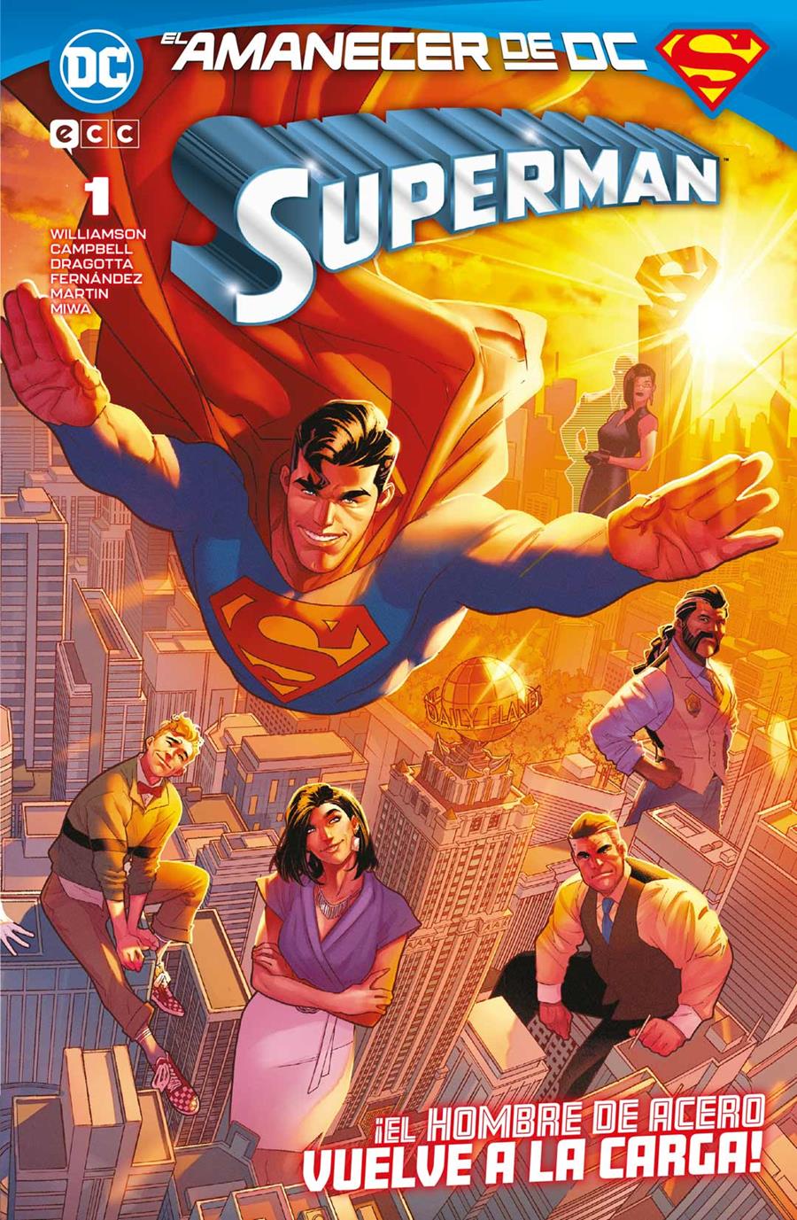 Superman núm. 1/ 133 | N1023-ECC44 | Joshua Williamson, Jamal Campbell, Leandro Fernández. | Terra de Còmic - Tu tienda de cómics online especializada en cómics, manga y merchandising