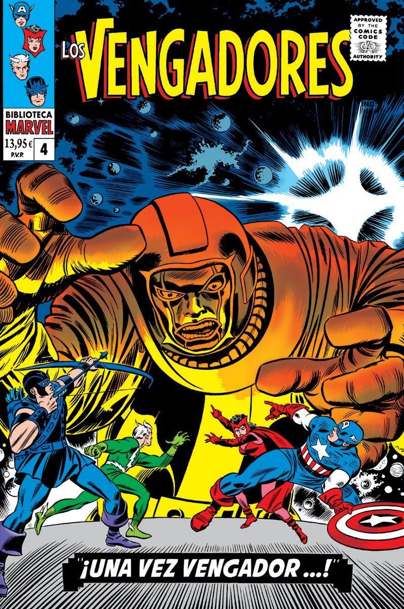 Biblioteca Marvel 41. Los Vengadores 4. 1965-66 | N0124-PAN26 | Stan Lee, Don Heck | Terra de Còmic - Tu tienda de cómics online especializada en cómics, manga y merchandising