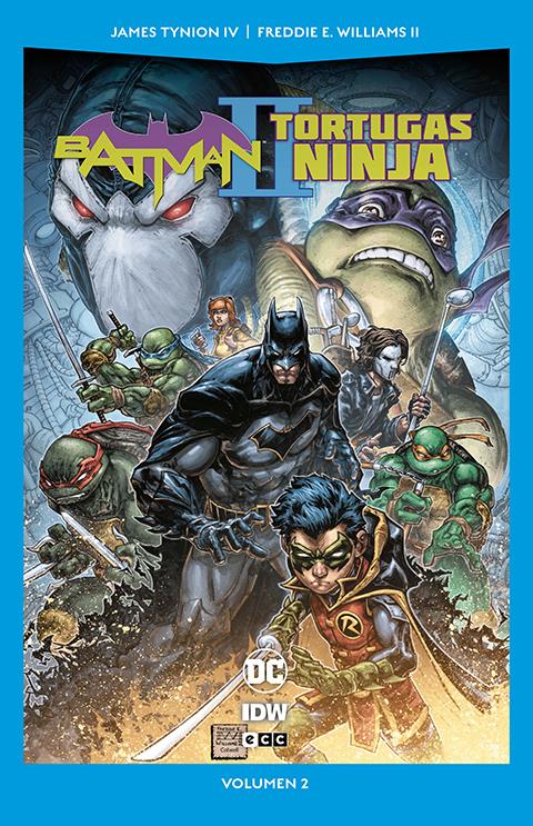 Batman/Tortugas Ninja vol. 2 de 3 (DC Pocket) | N0623-ECC41 | Freddie Williams II / James Tynion IV | Terra de Còmic - Tu tienda de cómics online especializada en cómics, manga y merchandising