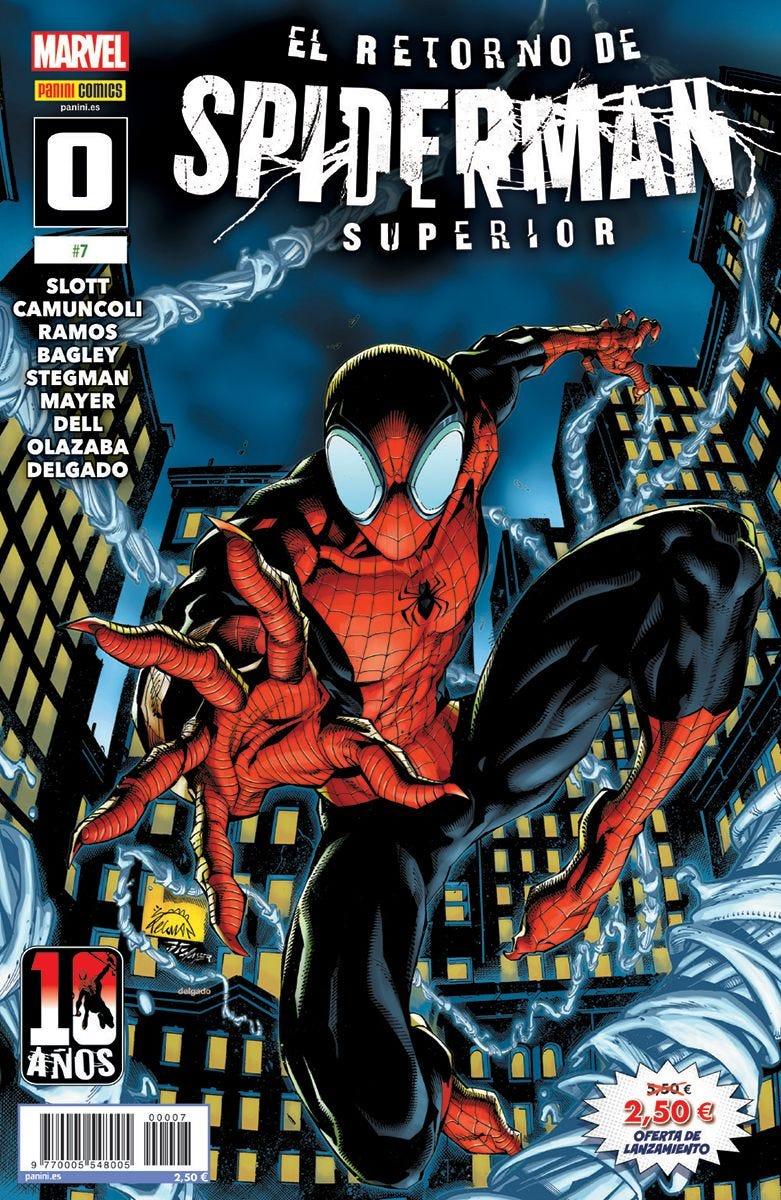 Spiderman Superior 0 | N0124-PAN53 | Giuseppe Camuncoli, Ryan Stegman, Dan Slott, Humberto Ramos, Mark Bagley | Terra de Còmic - Tu tienda de cómics online especializada en cómics, manga y merchandising