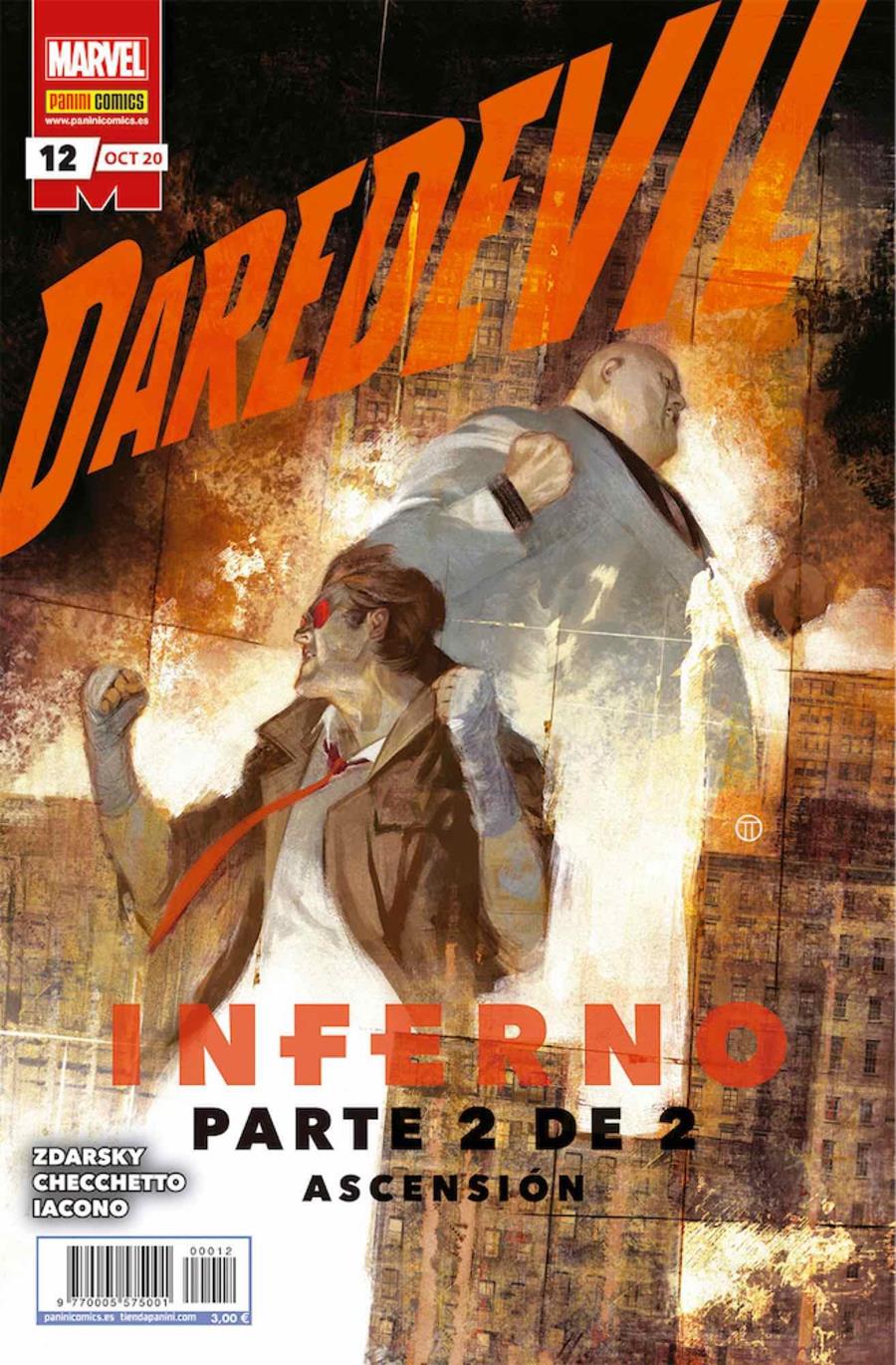 Daredevil 12 | N1020-PAN11 | Chip Zdarsky, Marco Checchetto | Terra de Còmic - Tu tienda de cómics online especializada en cómics, manga y merchandising