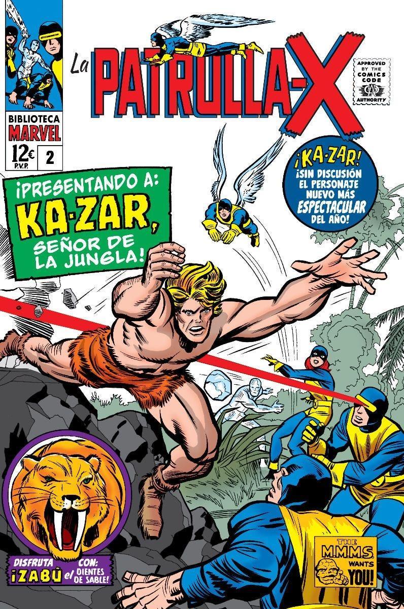 Biblioteca Marvel 25. La Patrulla-X 2. 1964-65 | N0823-PAN37 | Jack Kirby, Stan Lee | Terra de Còmic - Tu tienda de cómics online especializada en cómics, manga y merchandising